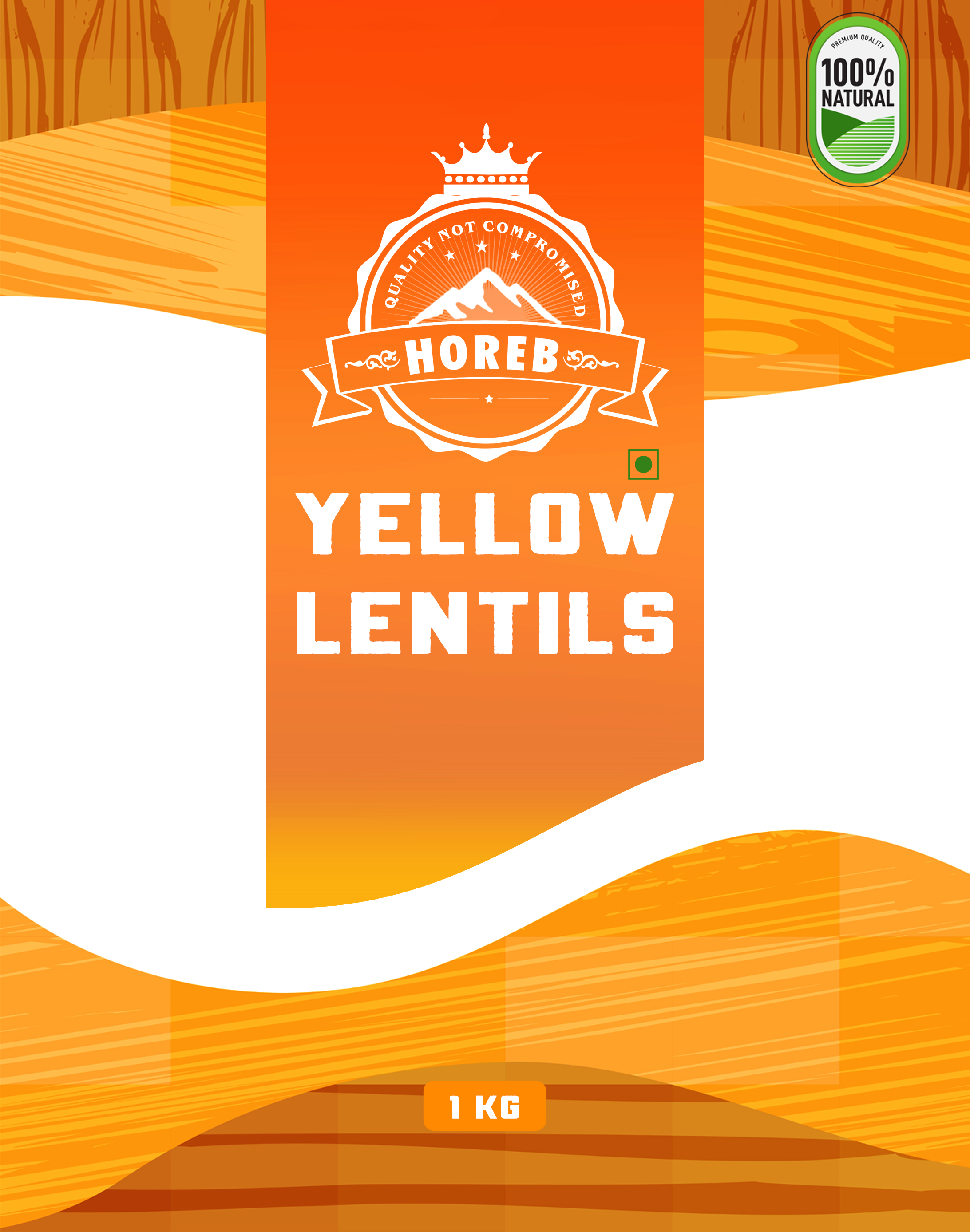 Yellow Lentils - Front
